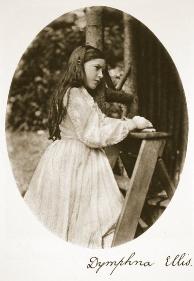 Dymphna Ellis, 25th July 1869 by Charles Lutwidge Dodgson